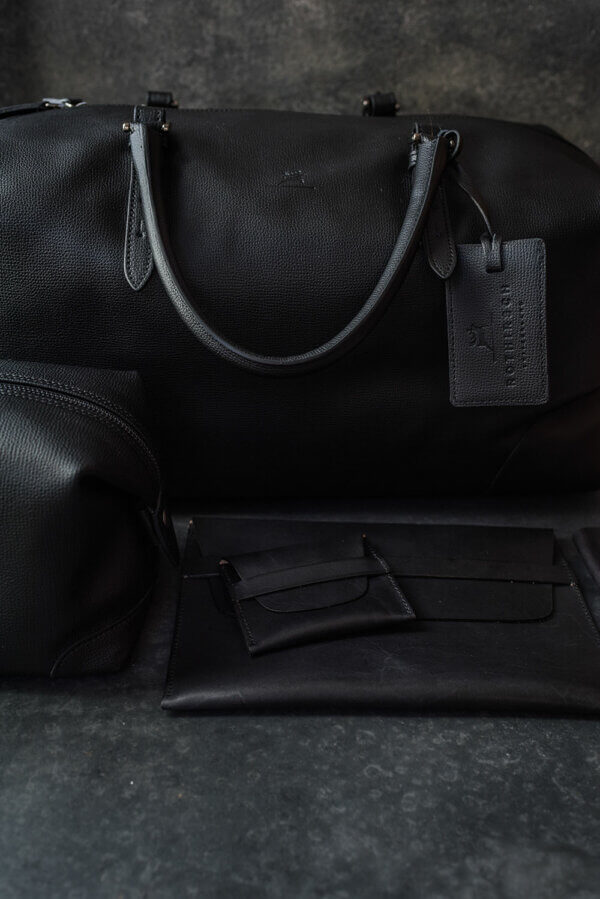 Reisetasche aus Leder (Weekender) – Bild 7