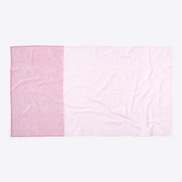 ROTHIRSCH badi towel pink back