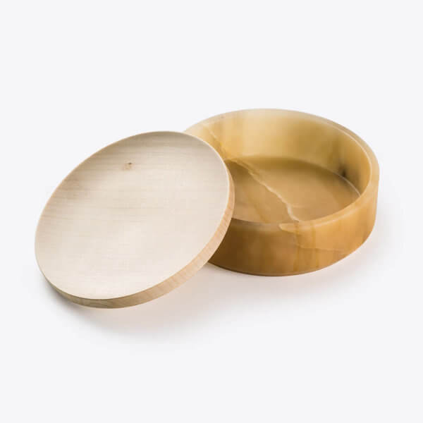 Conca Alabaster Behälter (Braun) – Bild 2