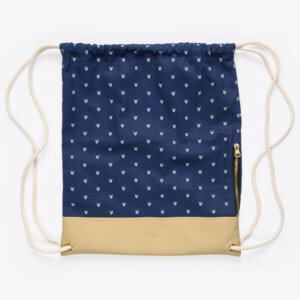 Kordel Rucksack / Turnbeutel mit Pfeilen (Blau)