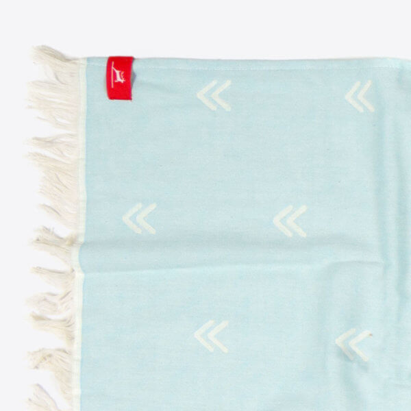 ROTHIRSCH arrow towel mint detail