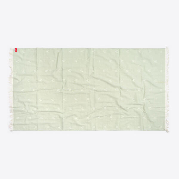 ROTHIRSCH arrow towel olive front