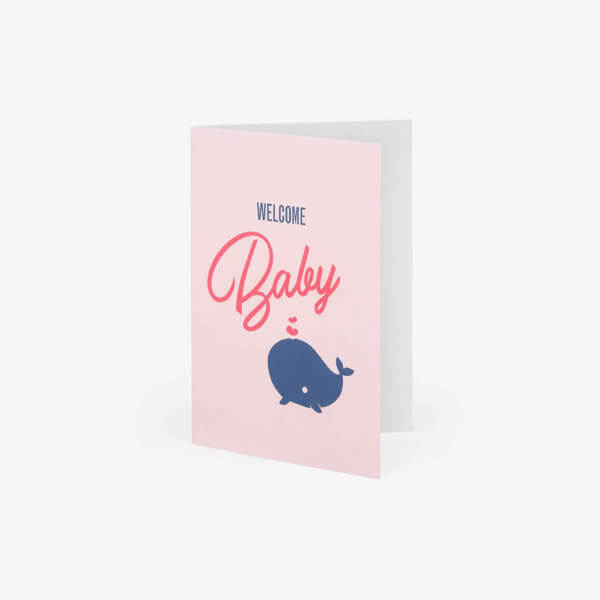 Grusskarte Baby