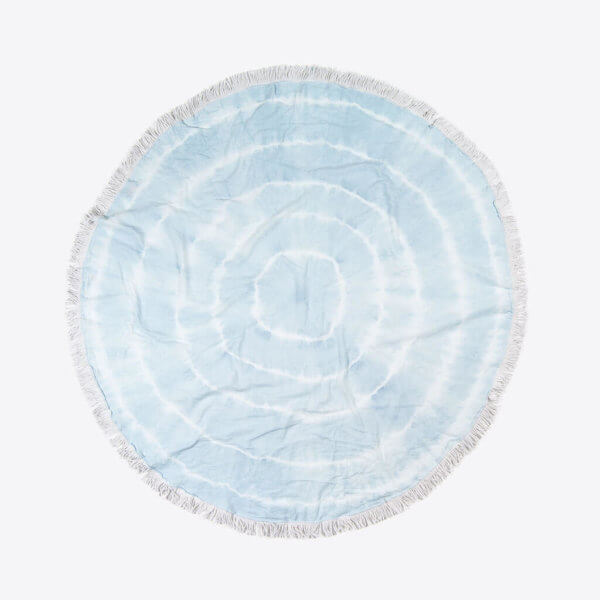Rundes Strandtuch Batik (Minze) – Bild 2
