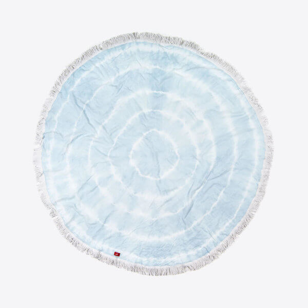 Rundes Strandtuch Batik (Minze)