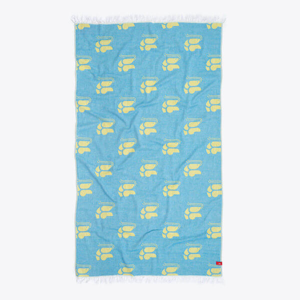 ROTHIRSCH beach towel shrimp back