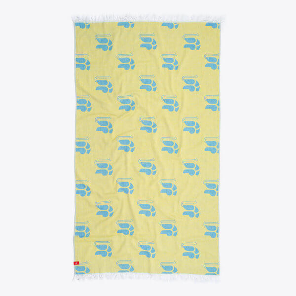 ROTHIRSCH beach towel shrimp front