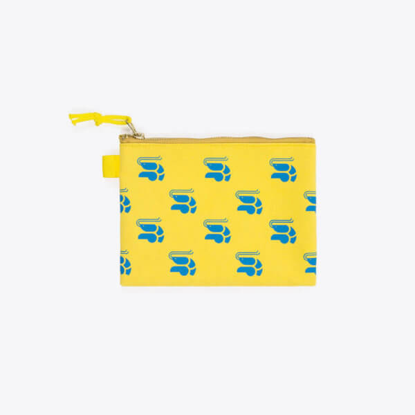 ROTHIRSCH beach zipper pocket bag shrimp front