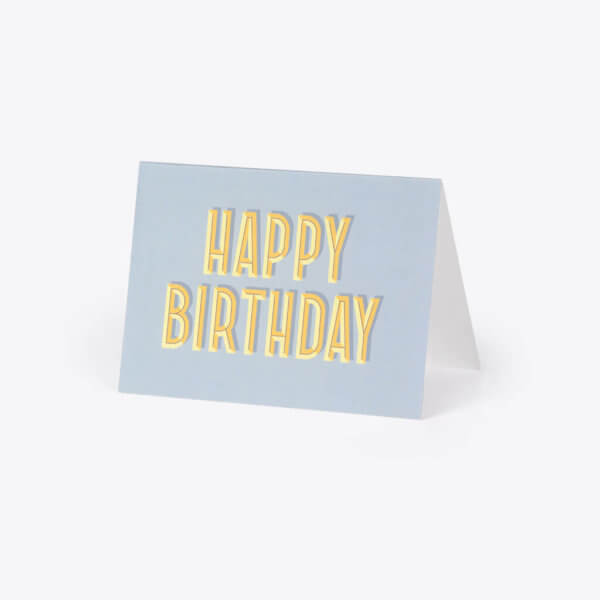 Grusskarte Happy Birthday