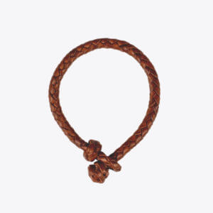 ROTHIRSCH braided leather bracelet brown 01 1