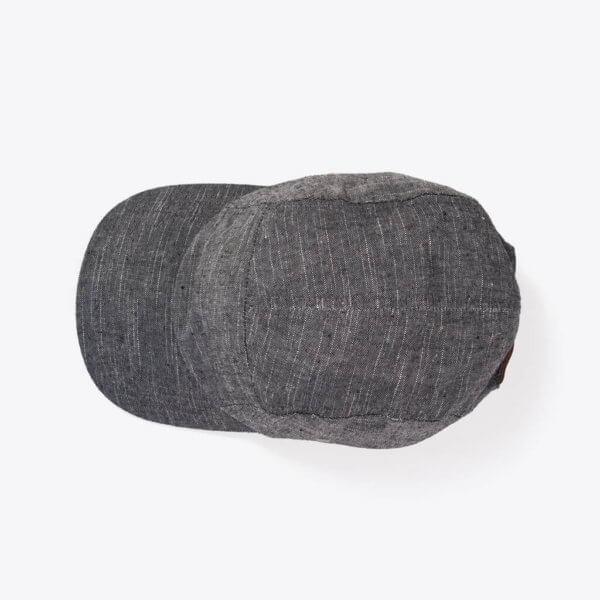 ROTHIRSCH chambray camper hat charcoal top