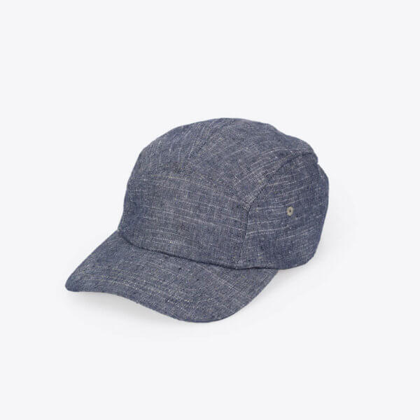 ROTHIRSCH chambray camper hat navy front