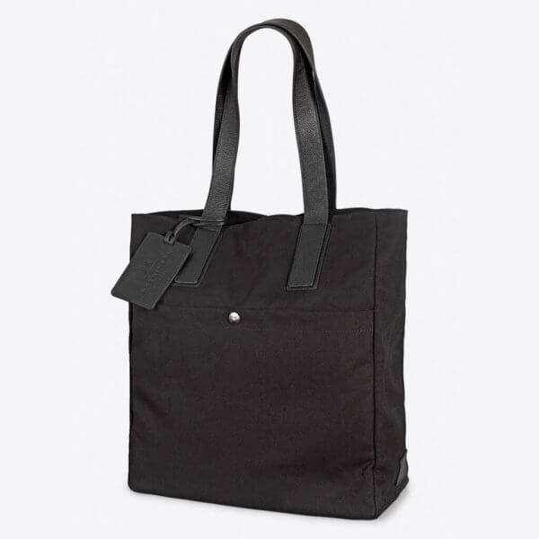 ROTHIRSCH cotton canvas and leather tote full