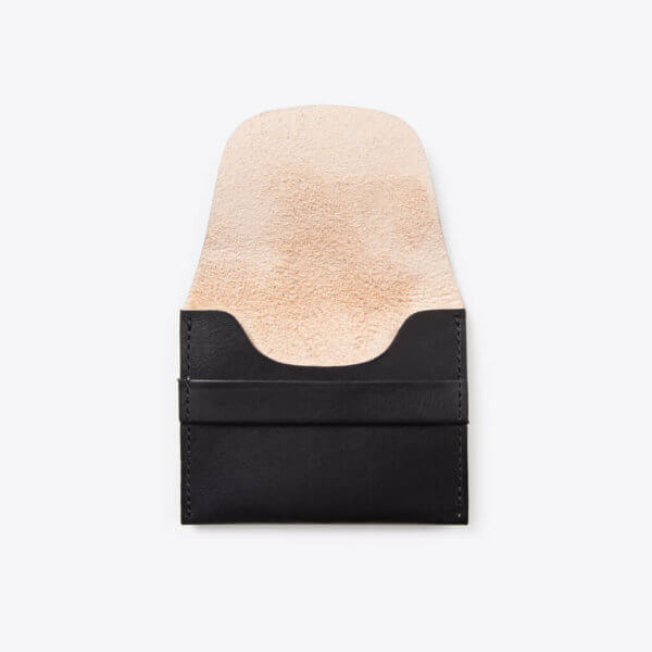 ROTHIRSCH creditcard leather envelope black open