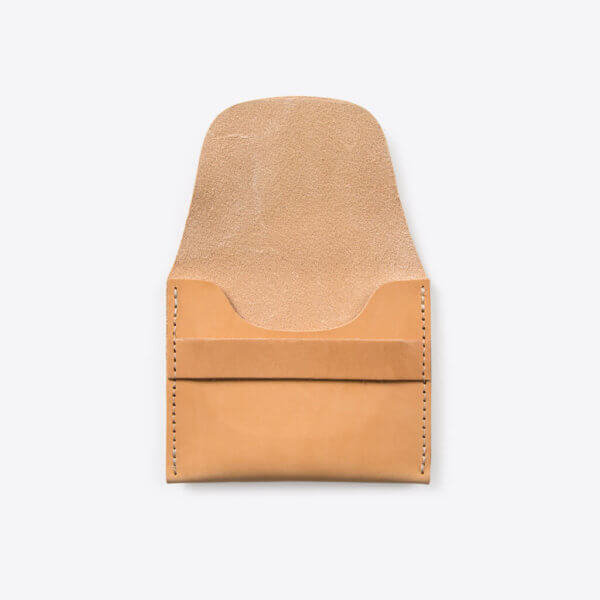 ROTHIRSCH creditcard leather envelope natural open