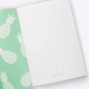 Ananas Notizbuch (Minze)