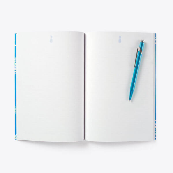 ROTHIRSCH ideabook blue inside pen