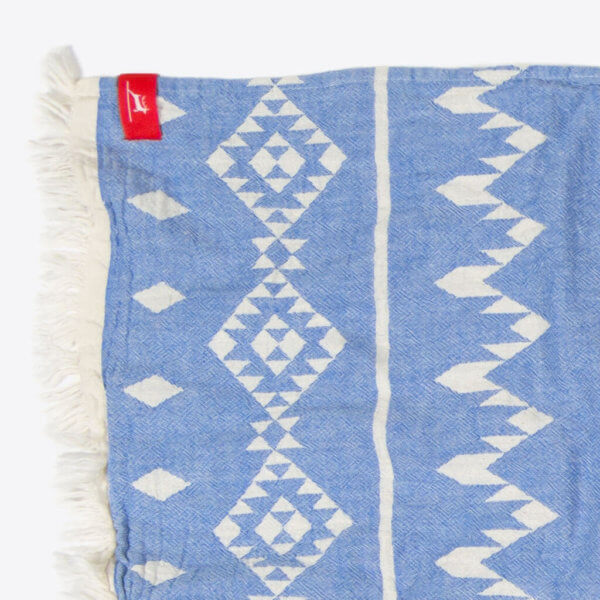 ROTHIRSCH inca towel blue detail