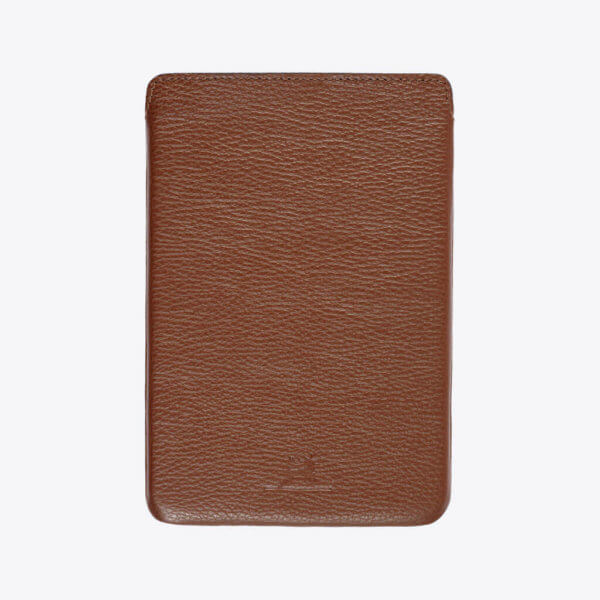 rothirsch ipad mini leather sleeve brown front