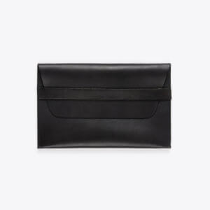 Lederhülle für iPad (schwarz)