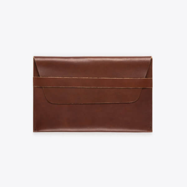 Lederhülle für iPad (braun)
