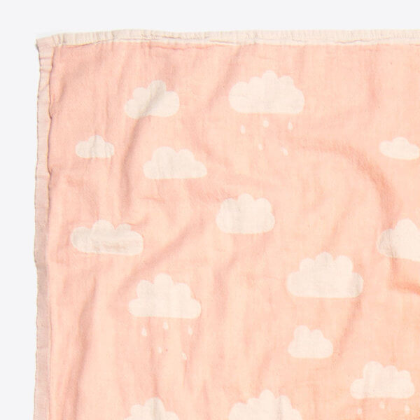 ROTHIRSCH kids cloud towel dusty pink detail