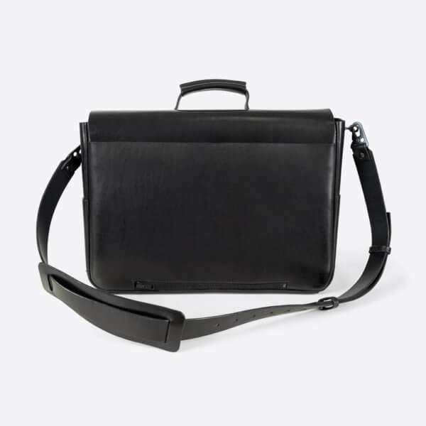 rothirsch leather briefcase black 02 back