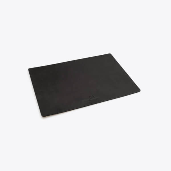 ROTHIRSCH leather mousepad black angle