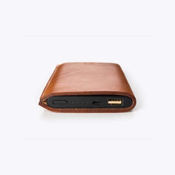ROTHIRSCH leather powerbank brown outlet
