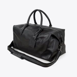 ROTHIRSCH leather weekender angle
