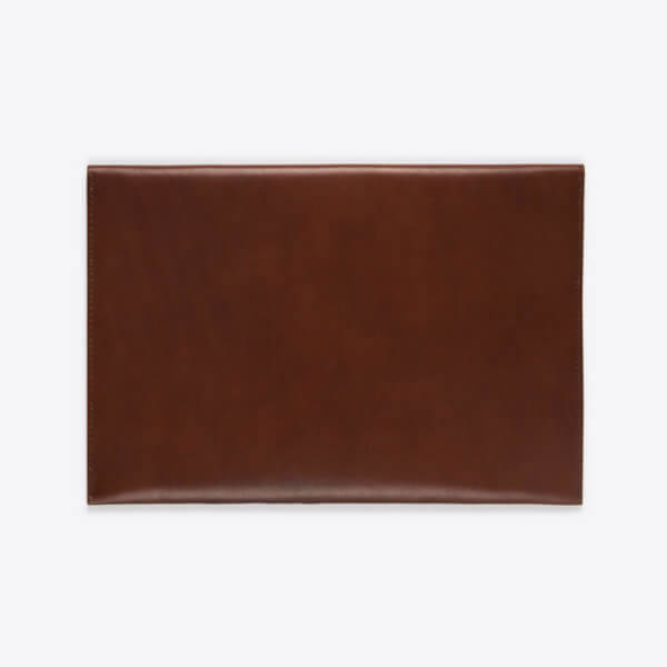 ROTHIRSCH macbook air leather envelope brown back