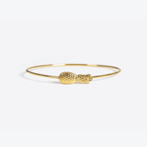 Ananas Armreif (Gold)