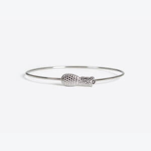 Ananas Armreif (silber)