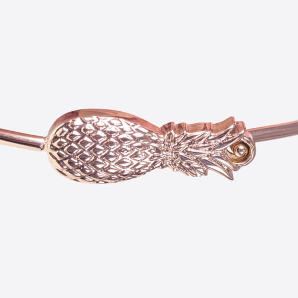 Ananas Armreif (Roségold) – Bild 3