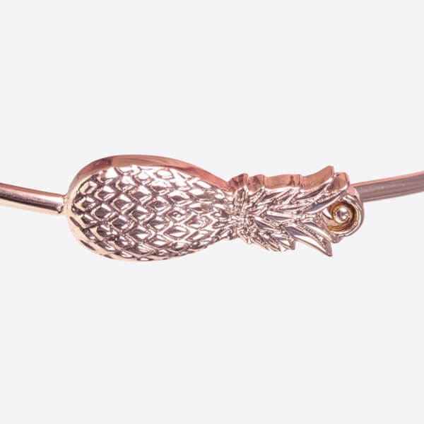 ROTHIRSCH pineapple bracelets rosegold closeup