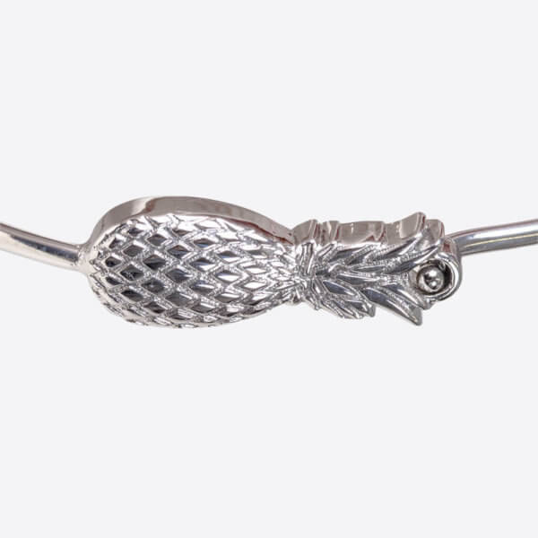 Ananas Armreif (Silber) – Bild 3