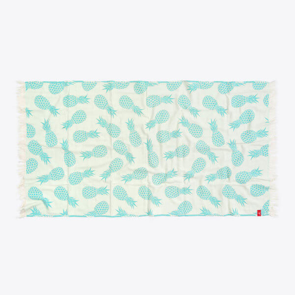 ROTHIRSCH pineapple collection towel mint back
