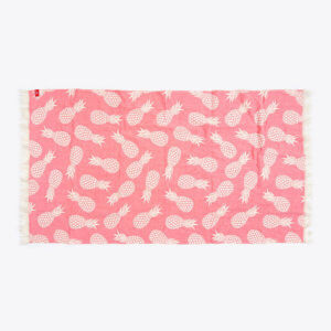 ROTHIRSCH pineapple collection towel pink front