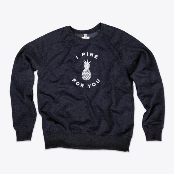 ROTHIRSCH pineapple sweater blue front