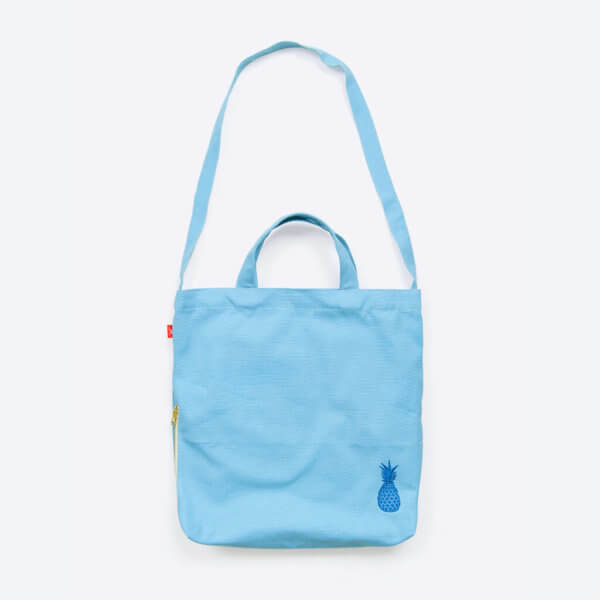 Ananas Freizeittasche (Blau)