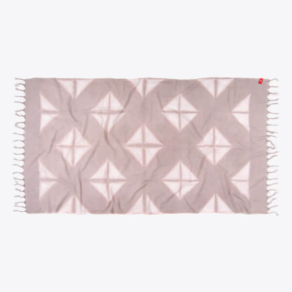Sommertuch Batik (Braun) – Bild 2