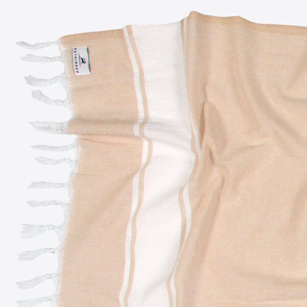 Sommertuch aus Baumwolle (Beige) – Bild 2