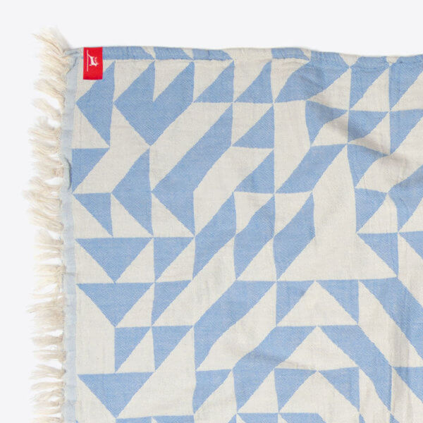 Yogatuch (Blau) – Bild 2