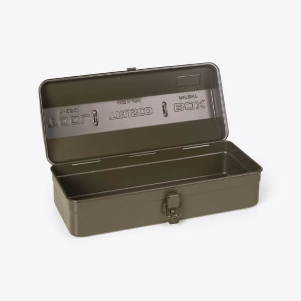 trusco toolbox green open