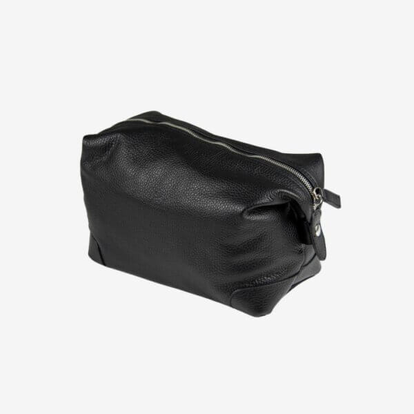 Leder Necessaire (Schwarz)