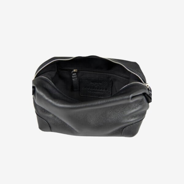 Leder Necessaire (Schwarz) – Bild 4