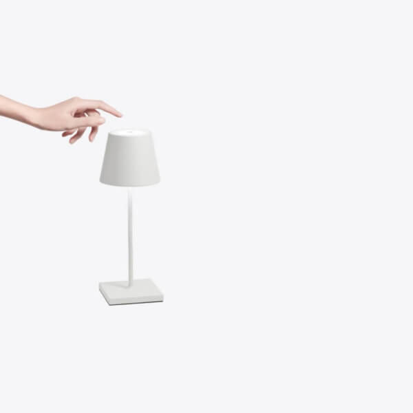 Tischleuchte Poldina Pro Mini (weiss) – Bild 4