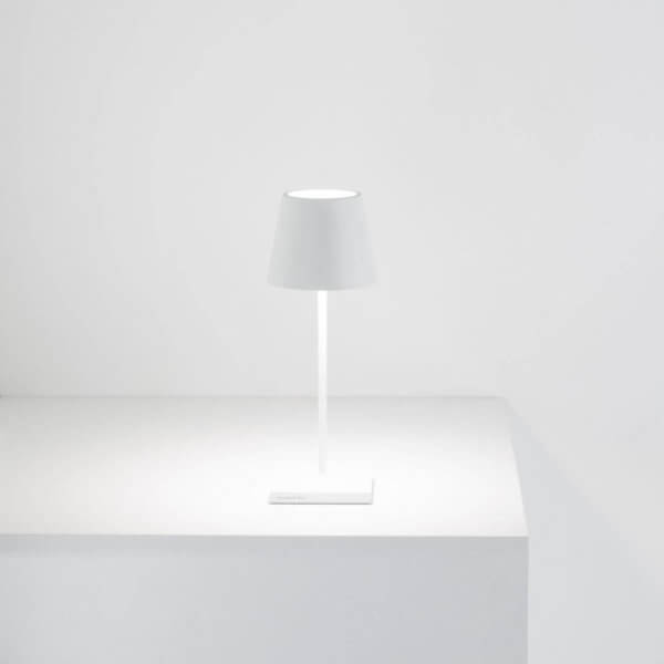 Tischleuchte Poldina Pro Mini (weiss) – Bild 5