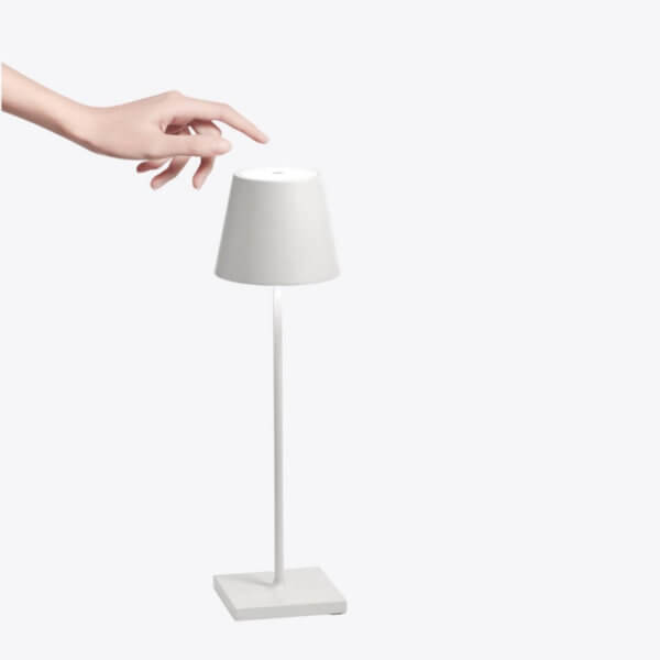 Tischleuchte Poldina Pro (weiss) – Bild 4