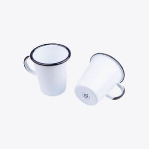 Emalco Emaille Milch Tasse